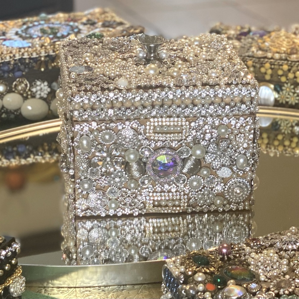 Frosted in Gems Keepsake Box